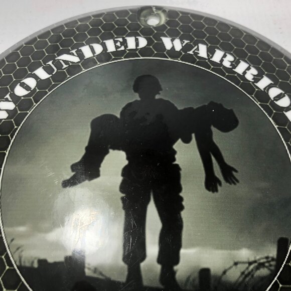 Harley Davidson Derby Cover - Wounded Warrior - 5 Hole - Picture 2 of 5